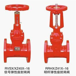 Z41X~Z45X~RVCX~RRHX消防專用明桿彈性座封閘閥