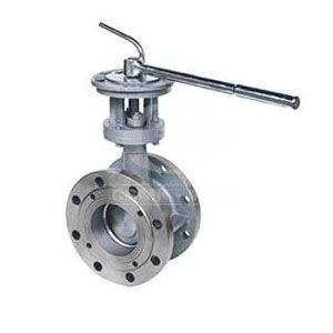 手動(dòng)法蘭式硬密封蝶閥
