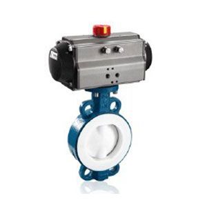 氣動(dòng)法蘭式軟密封蝶閥D641X