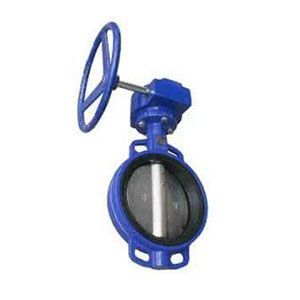 D371X對(duì)夾式蝸輪傳動(dòng)軟密封蝶閥